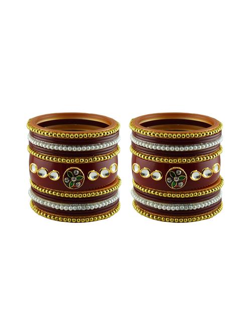 multi stone stud acrylic bangle - 18786550 - Very Small Image - 1