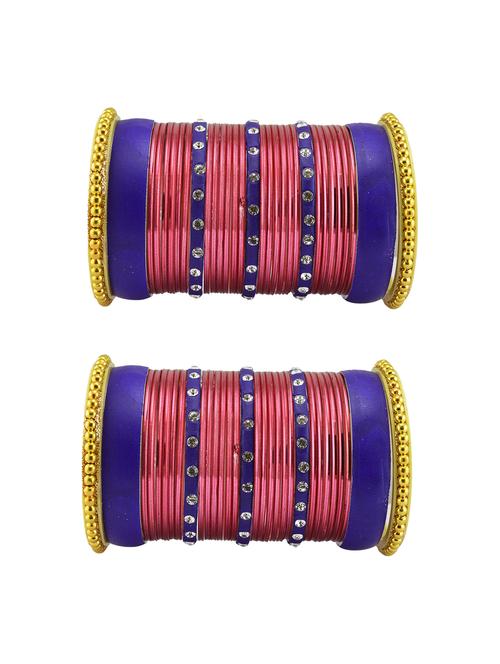 multi colored beads studded bangle - 18787071 - Very Small Image - 1