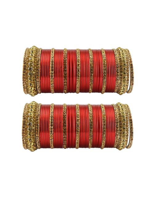 red stone stud bangle - 18787073 - Very Small Image - 1