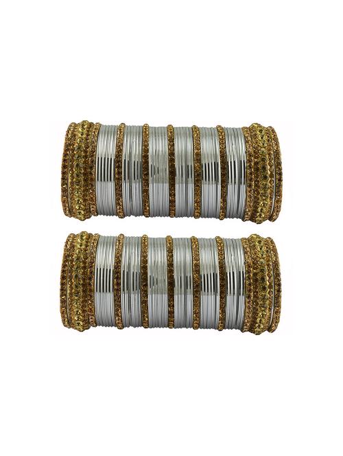 grey stone stud bangle - 18787075 - Very Small Image - 1