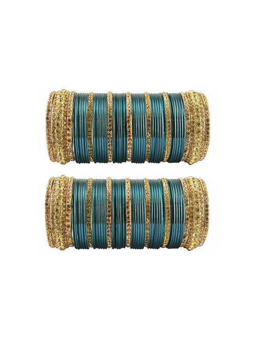 blue stone stud bangle - 18787096 - Very Small Image - 1