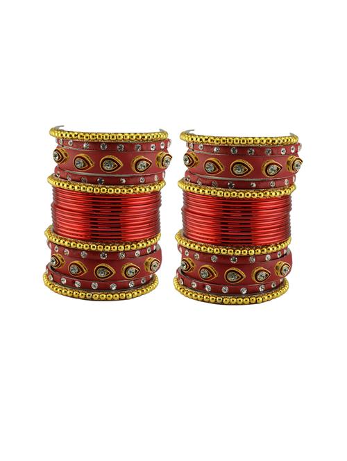 red stone stud bangle - 18787293 - Very Small Image - 1
