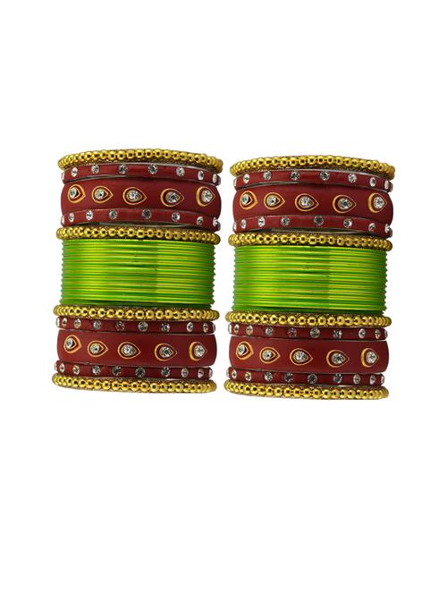 multi stone stud bangle - 18787299 - Very Small Image - 1