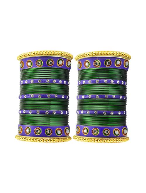 multi stone stud bangle - 18787339 - Very Small Image - 1