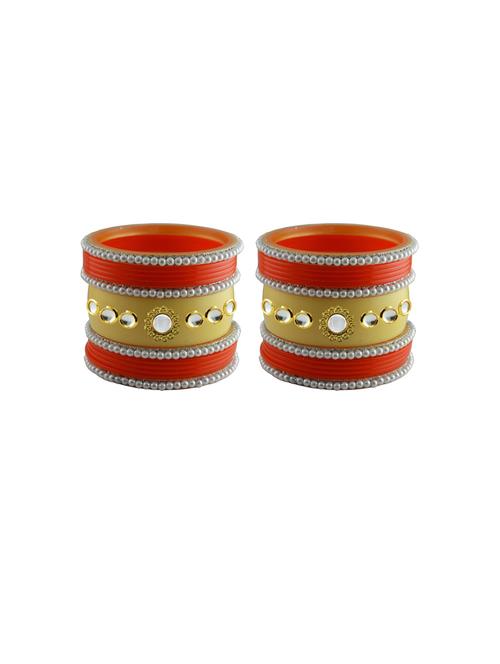 stone studded acrylic bangles - 18788266 - Very Small Image - 1