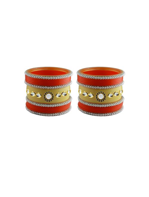 stone studded acrylic bangles - 18788274 - Very Small Image - 1