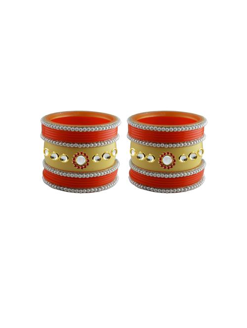 stone studded acrylic bangles - 18788279 - Very Small Image - 1