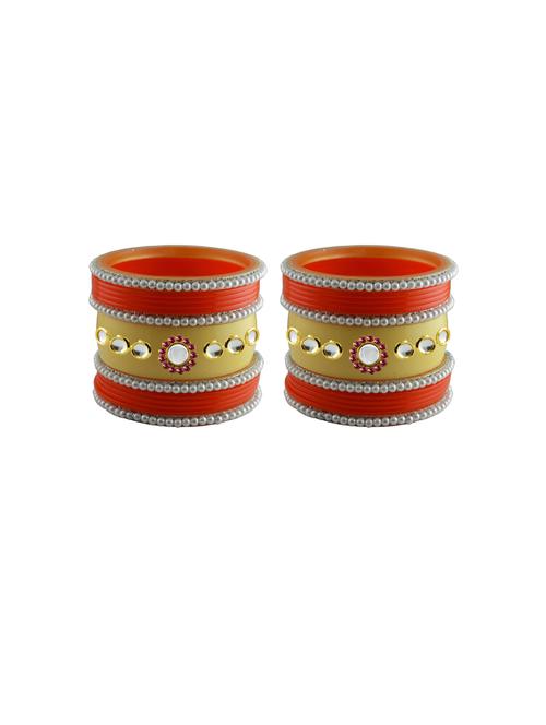 stone studded acrylic bangles - 18788281 - Very Small Image - 1