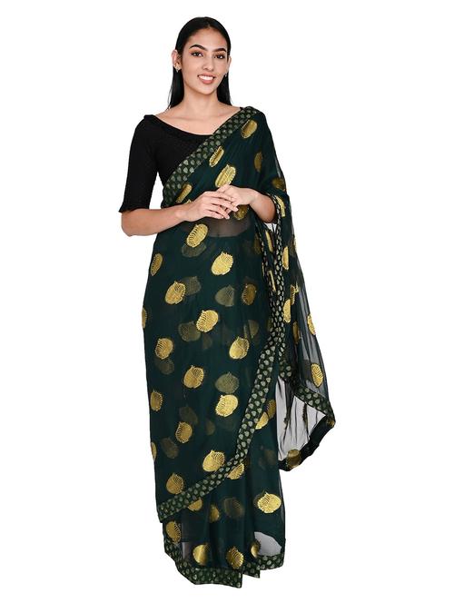 women's embroidered saree - 18789470 - Very Small Image - 1