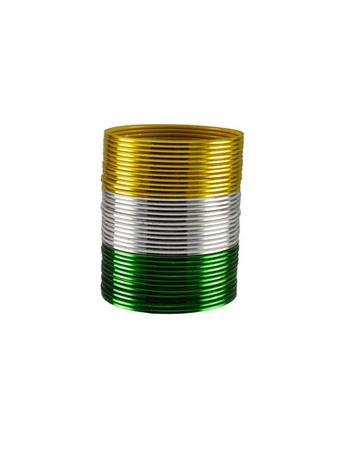 plain acrylic tiranga bangle - 18791427 - Very Small Image - 1