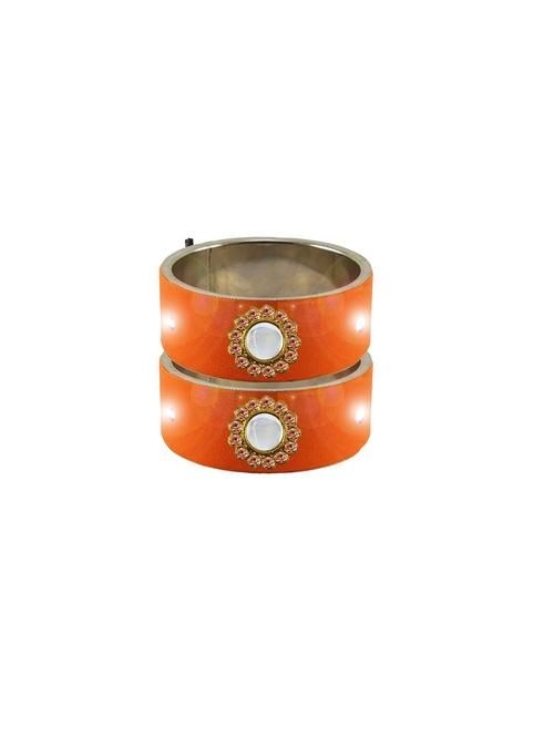 orange brass bangle - 18791489 - Very Small Image - 1