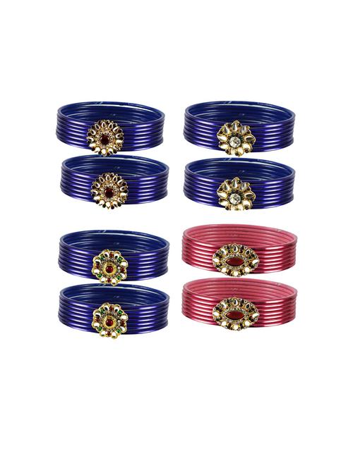 multi colored stone bangle set - 18791624 - Very Small Image - 1
