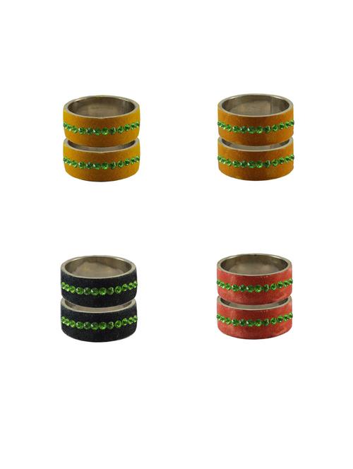 stone studded bangles combo - 18792763 - Very Small Image - 1