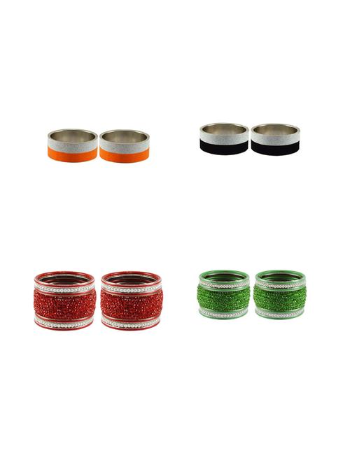 stone studded bangles combo - 18792801 - Very Small Image - 1