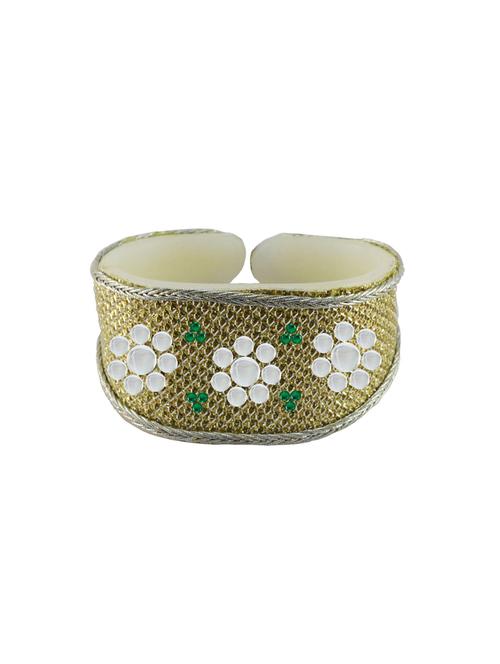 kundan studded acrylic bracelet - 18792893 - Very Small Image - 1