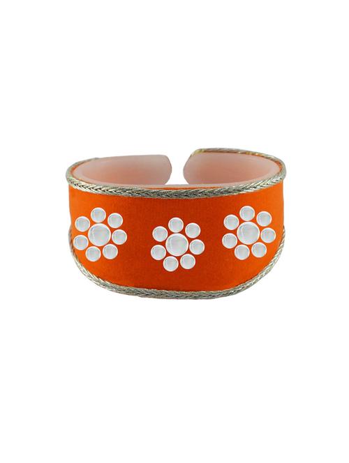 kundan studded acrylic bracelet - 18792913 - Very Small Image - 1