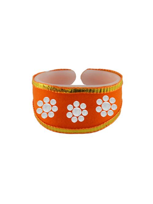 kundan studded acrylic bracelet - 18792914 - Very Small Image - 1