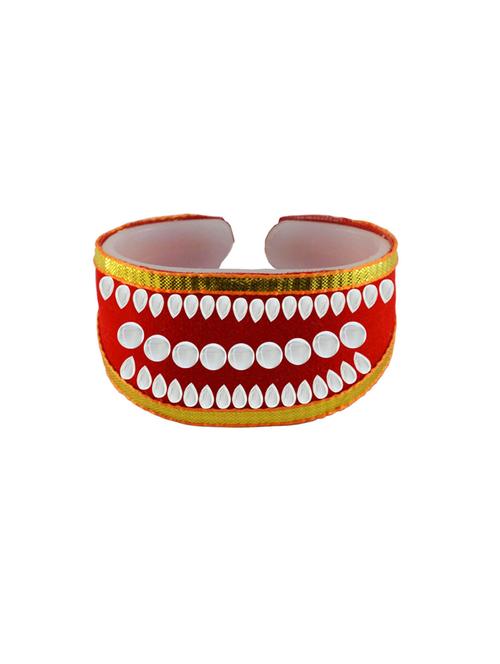 kundan studded acrylic bracelet - 18792918 - Very Small Image - 1