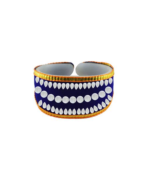 kundan studded acrylic bracelet - 18792924 - Very Small Image - 1