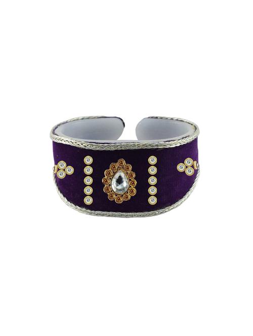 stone studded acrylic bangle bracelet - 18793064 - Very Small Image - 1