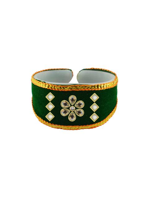 stone studded acrylic bangle bracelet - 18793101 - Very Small Image - 1