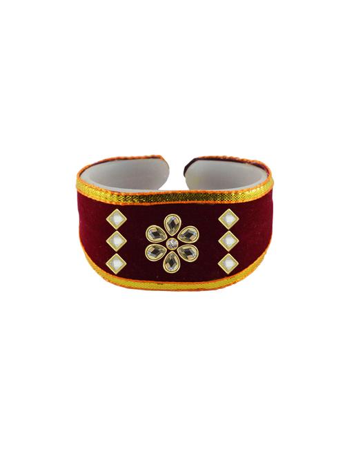 stone studded acrylic bangle bracelet - 18793105 - Very Small Image - 1