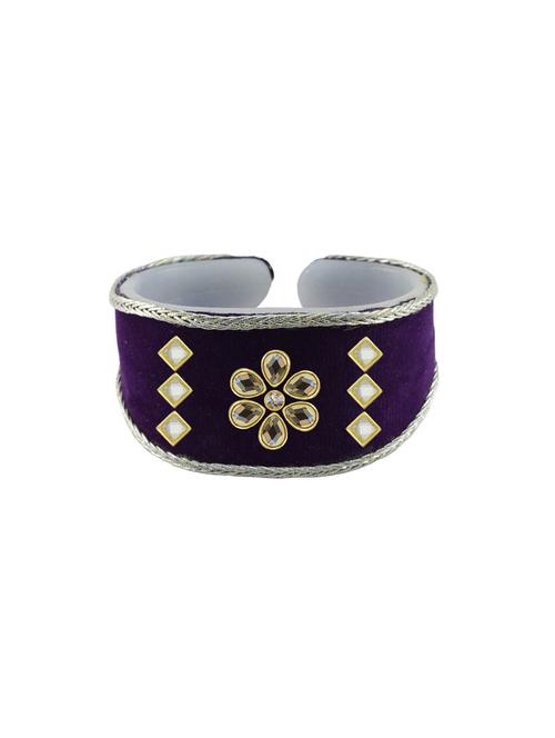 stone studded acrylic bangle bracelet - 18793107 - Very Small Image - 1