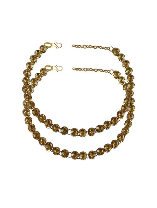women embellished anklet - 18793353 - Very Small Image - 1