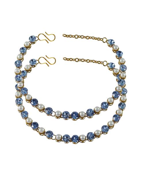 women embellished anklet - 18793364 - Very Small Image - 1