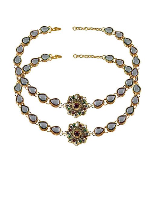 women embellished anklet - 18793368 - Very Small Image - 1