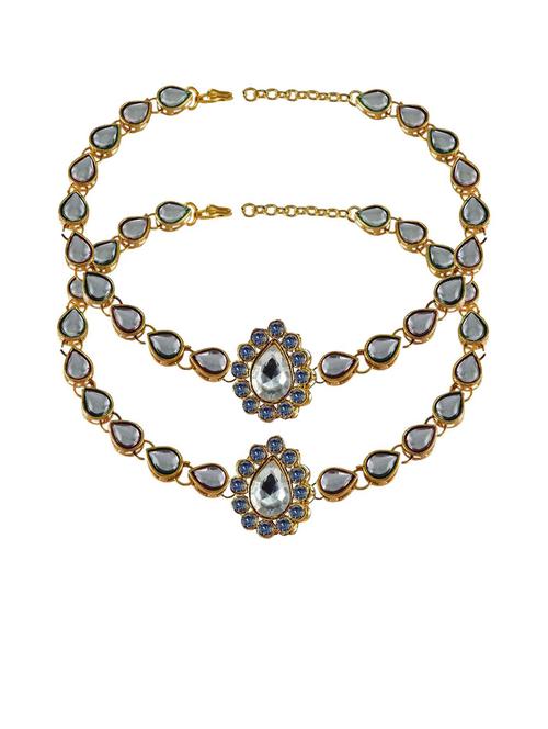women embellished anklet - 18793373 - Very Small Image - 1