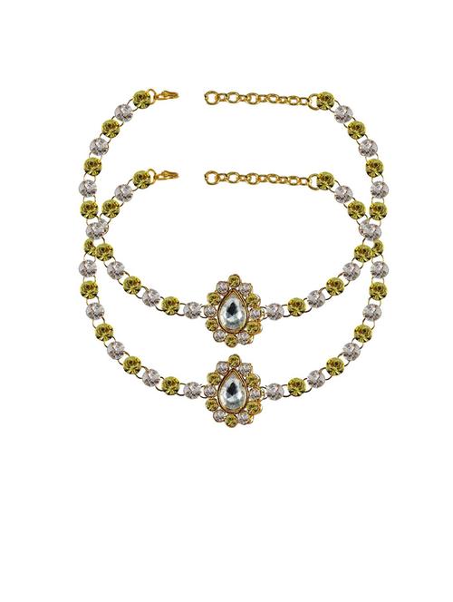 women embellished anklet - 18793426 - Very Small Image - 1
