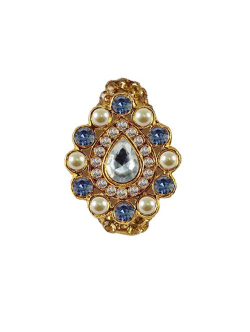 multi colored pin tuck brooch - 18793521 - Very Small Image - 1
