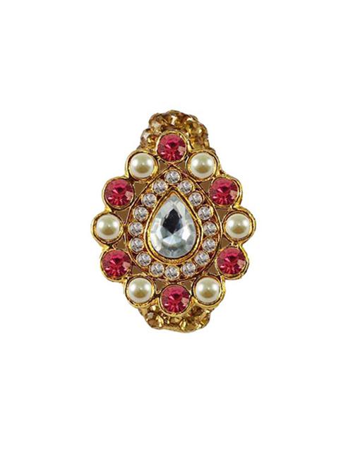 multi colored pin tuck brooch - 18793555 - Very Small Image - 1