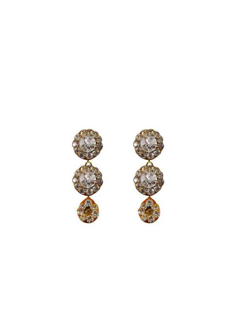 stone stud-handmade drop earring - 18794103 - Very Small Image - 1