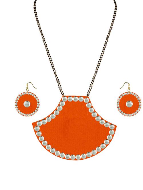 orange metal mangalsutra - 18794818 - Very Small Image - 1