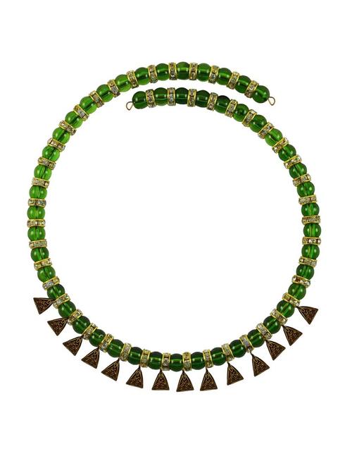 green brass chain necklace - 18794877 - Very Small Image - 1