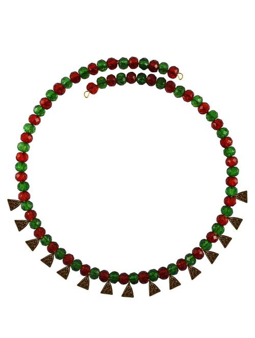 multi colored brass chain necklace - 18794887 - Very Small Image - 1