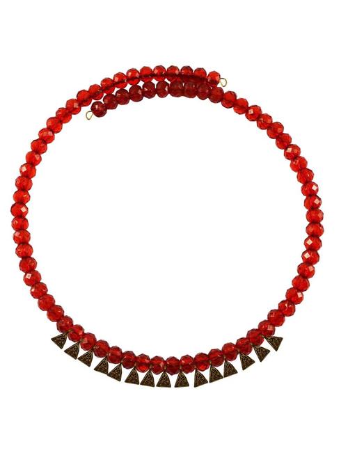 red brass chain necklace - 18794888 - Very Small Image - 1