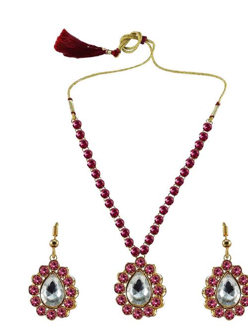 red brass pendants and earring - 18796823 - Very Small Image - 1