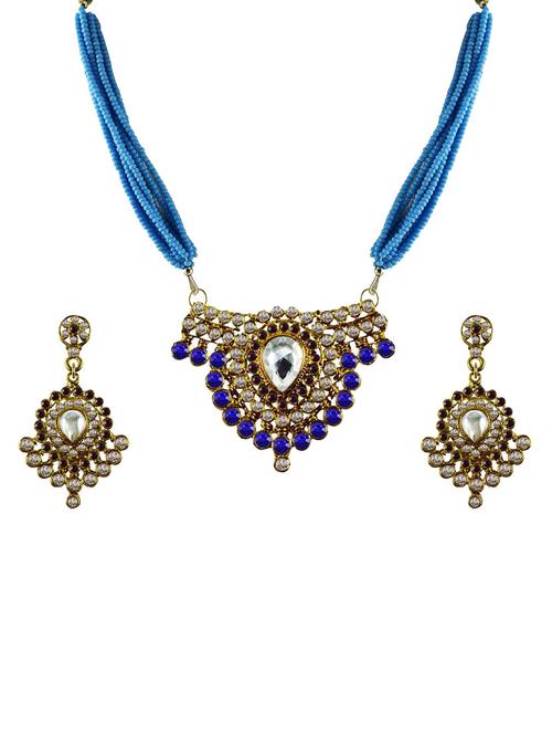 gold plated pendants and earring - 18797400 - Very Small Image - 1