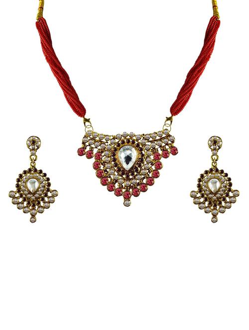 gold plated pendants and earring - 18797447 - Very Small Image - 1