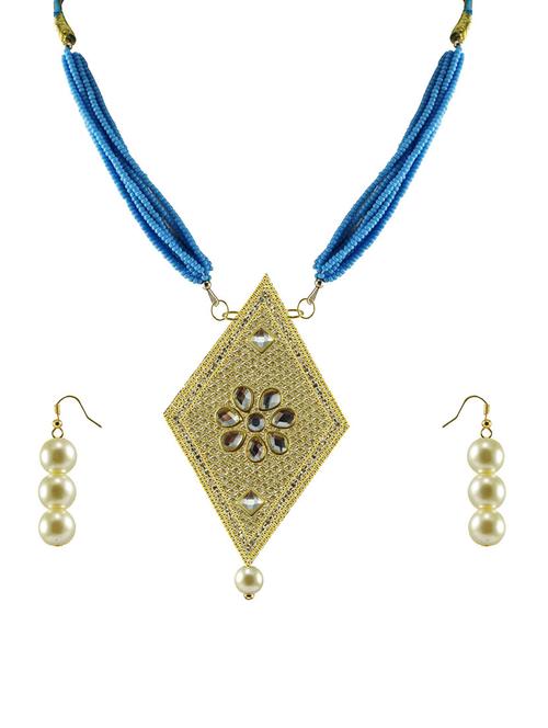 gold plated pendants and earring - 18797661 - Very Small Image - 1