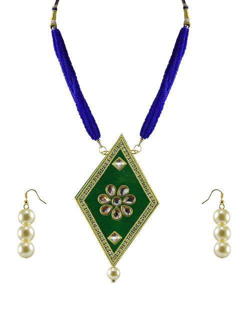 gold plated pendants and earring - 18797667 - Very Small Image - 1