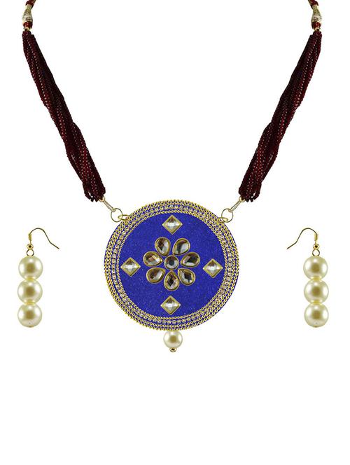 gold plated pendants and earring - 18797719 - Very Small Image - 1
