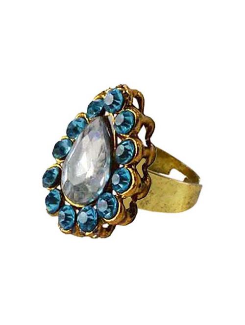 multi colored brass hand ring - 18799500 - Very Small Image - 1