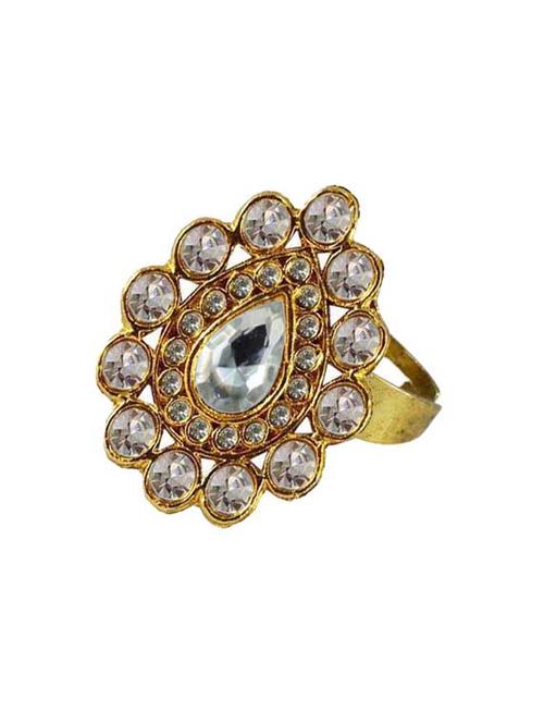 multi colored brass hand ring - 18799512 - Very Small Image - 1