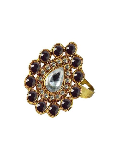 multi colored brass hand ring - 18799518 - Very Small Image - 1