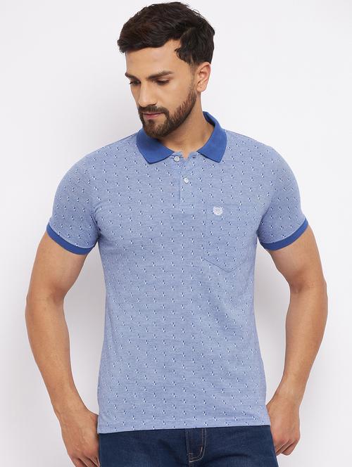 polo neck short sleeved t-shirt - 18801193 - Very Small Image - 1