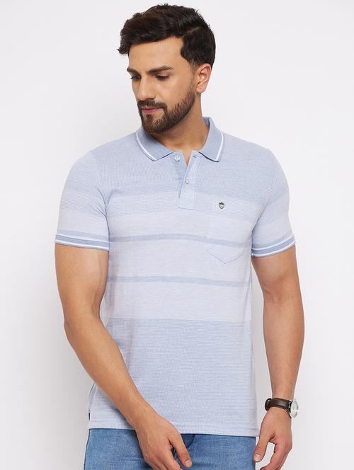 polo neck short sleeved t-shirt - 18801194 - Very Small Image - 1